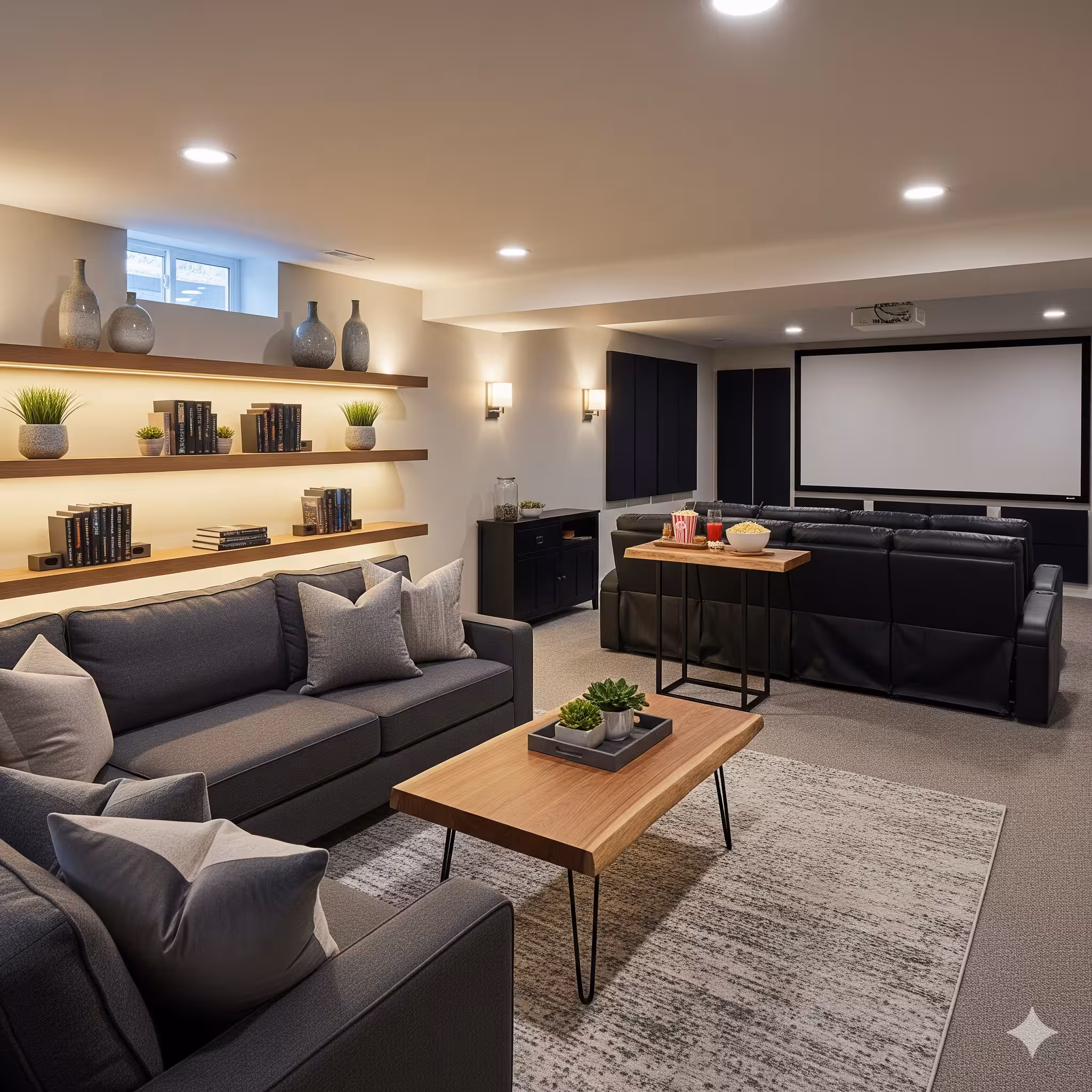 Basement finishing project
